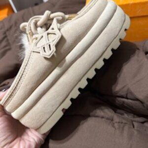 Naked Wolfe Mules WOMEN'S SHOES Tan/Cream